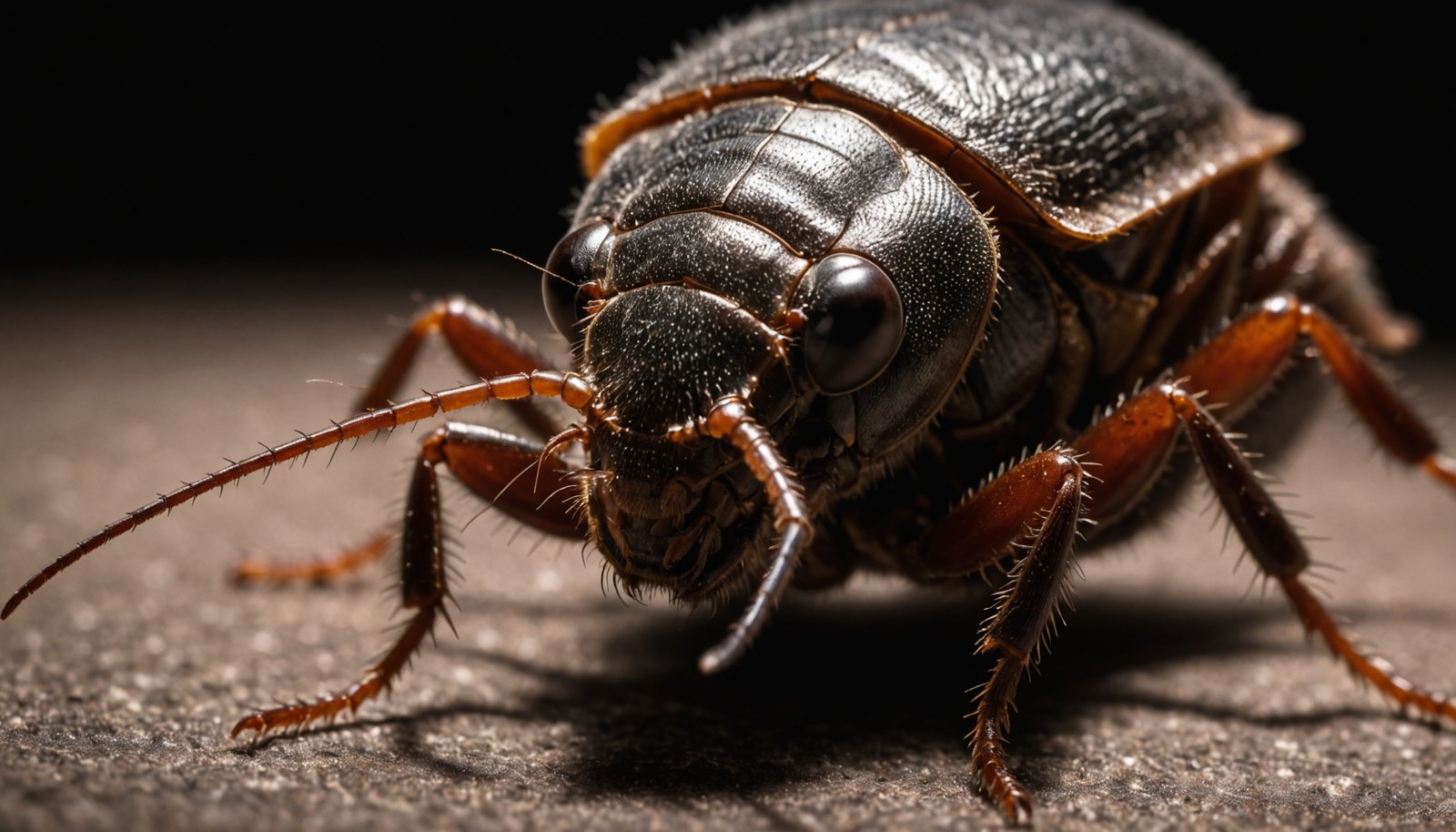 cockroaches rarely invade nostrils