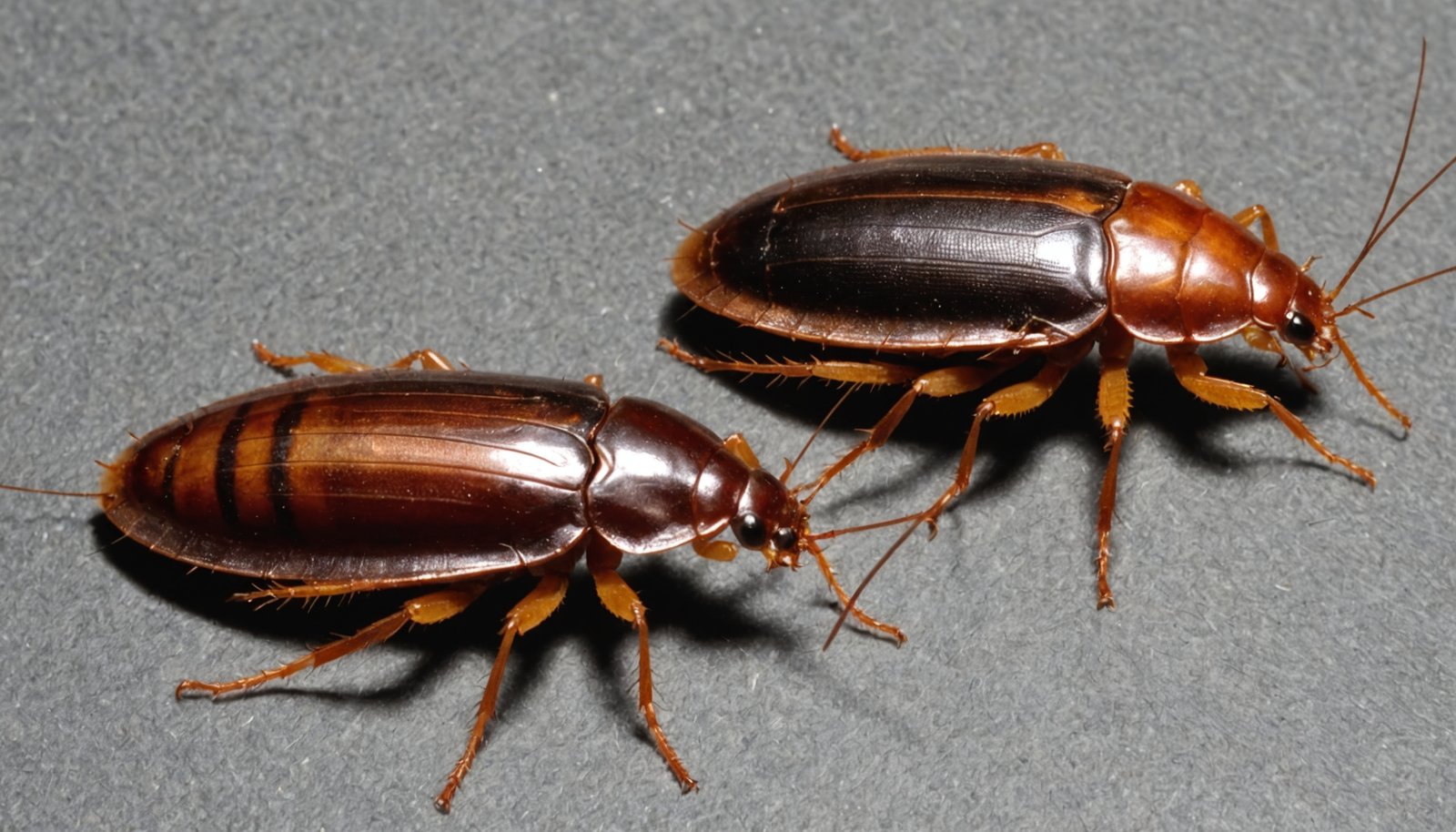 cockroaches versus water bugs