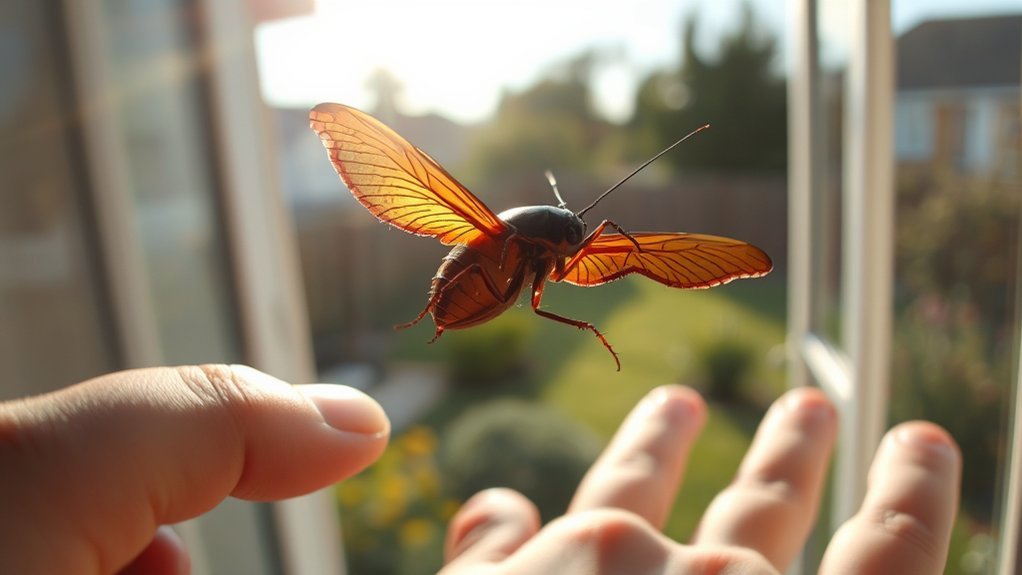 common flying cockroach species