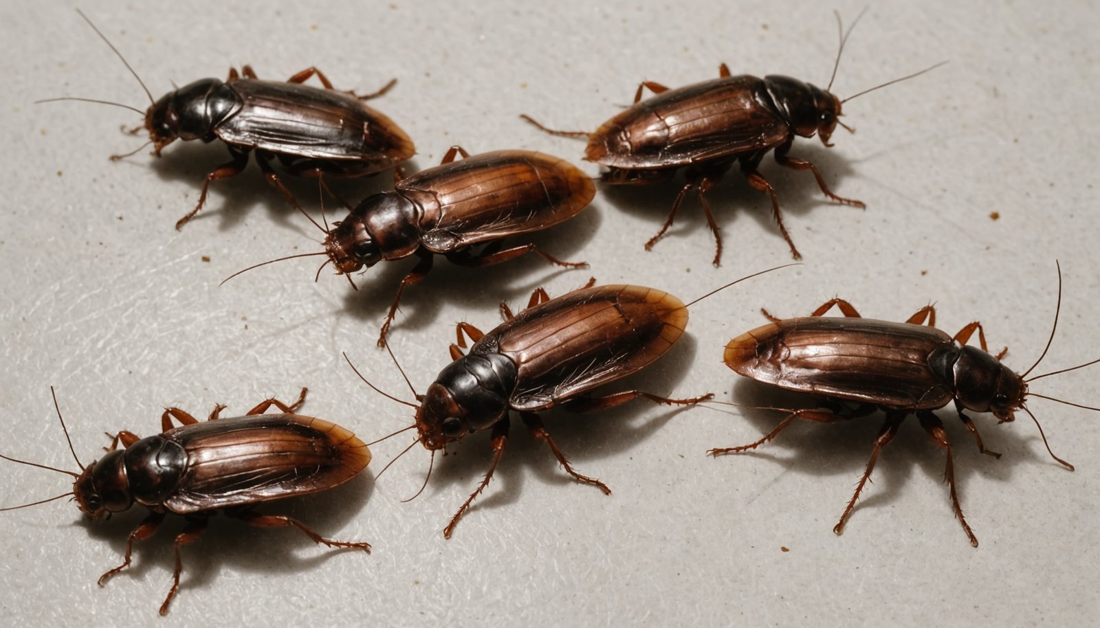 dead roaches indicate effectiveness