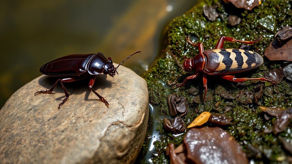 distinct habitats different behaviors