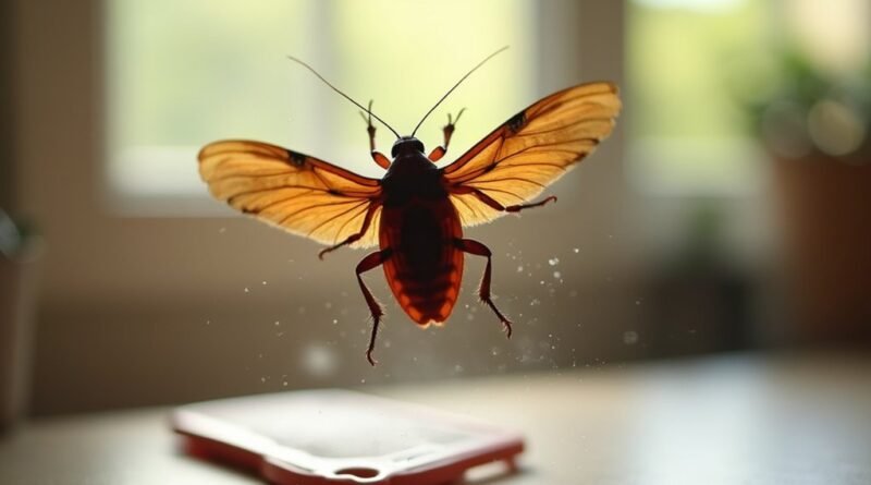 flying cockroach control strategies