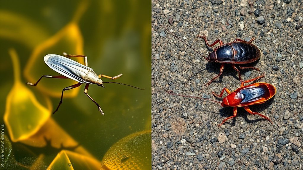 habitat distinguishes water bugs