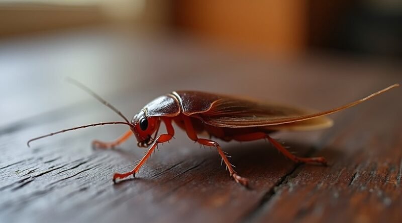 identify and control cockroaches