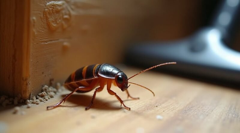 identifying and eliminating baby cockroaches