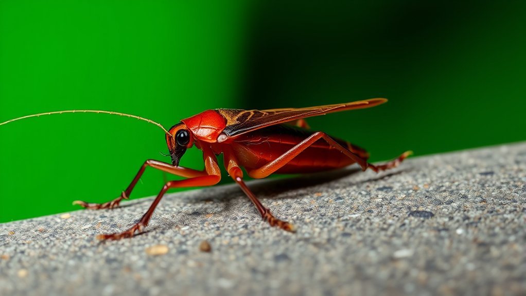 identifying asian cockroach characteristics