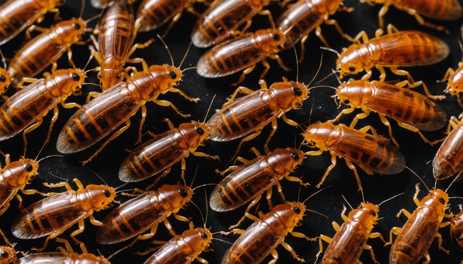 identifying baby cockroaches features