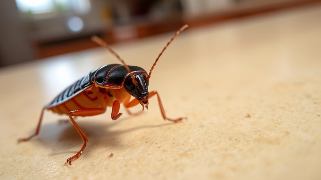 nymph size indicates infestation