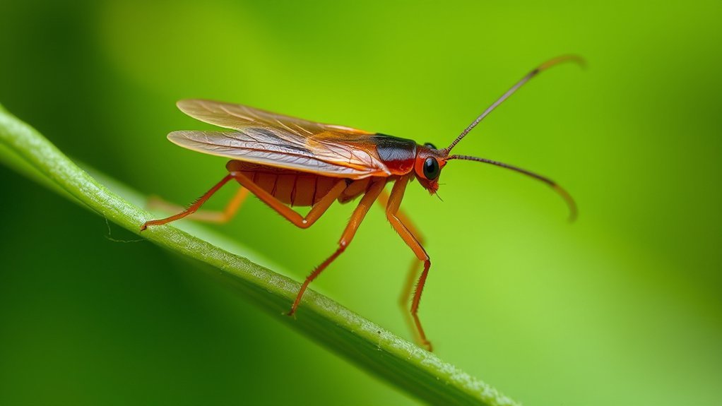 nymphs small wingless color changing
