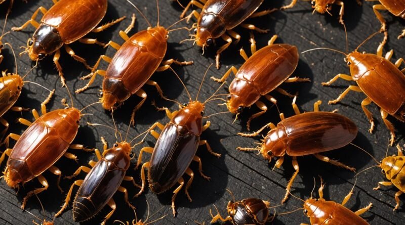 oriental cockroach life stages