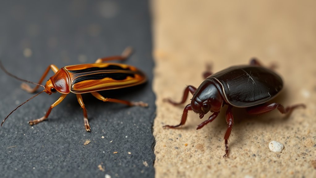 size and stripe differences