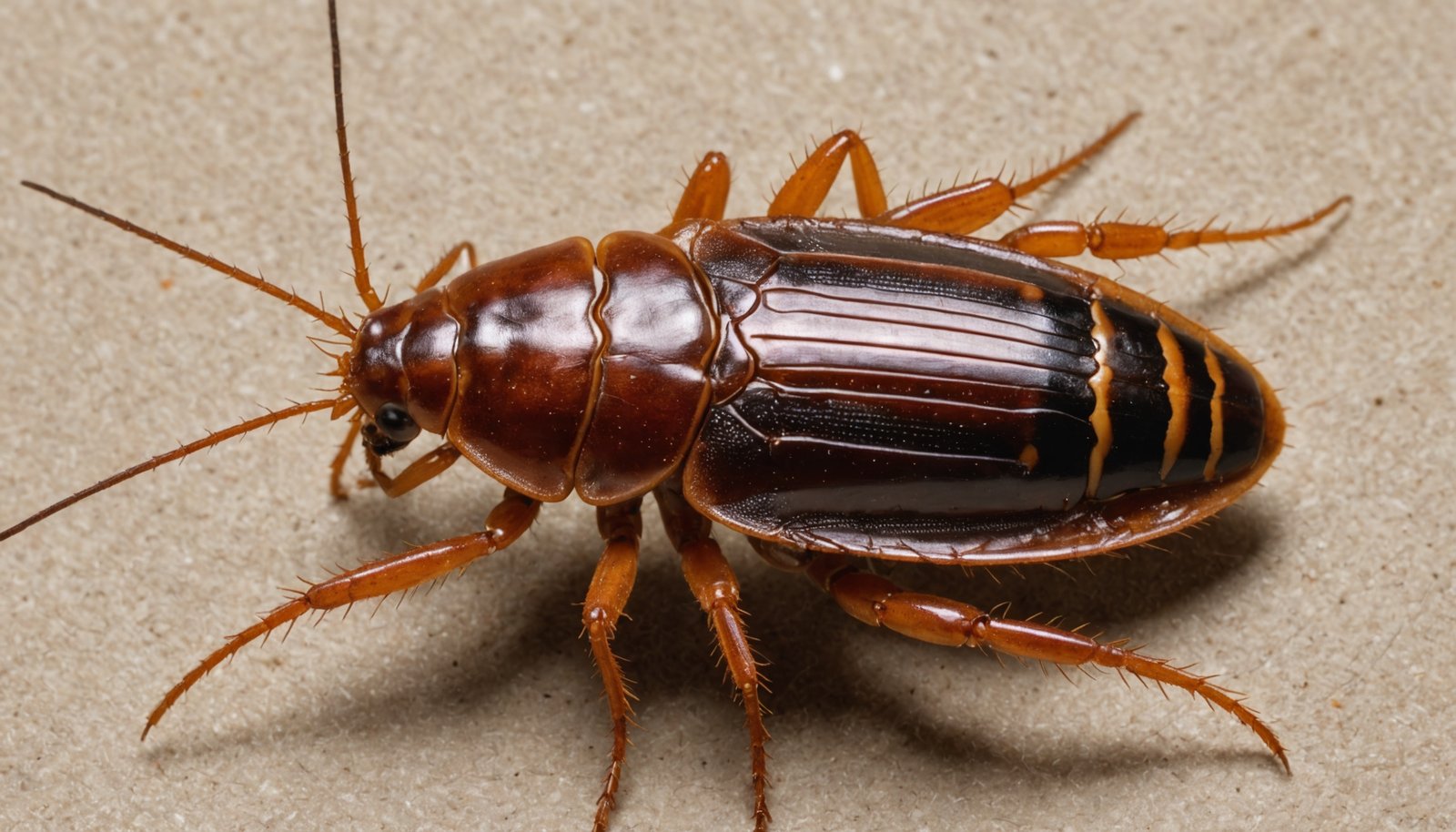 thorax supports six legs