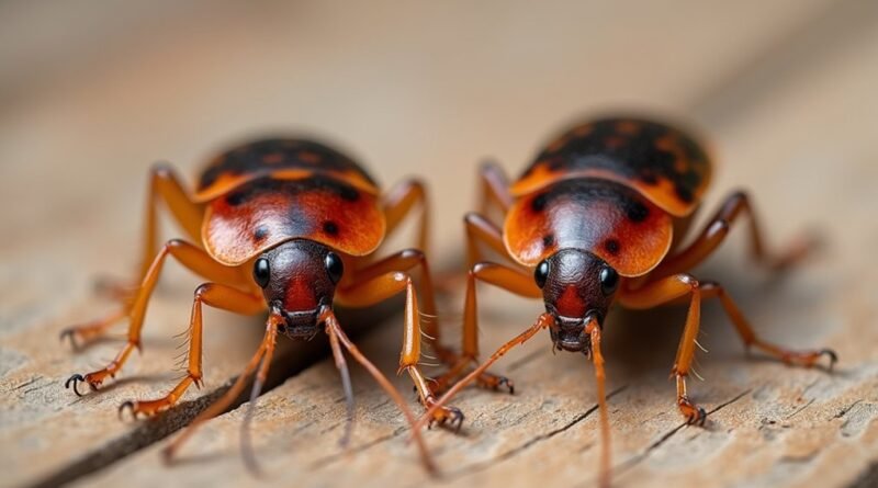 wood cockroach vs regular cockroach