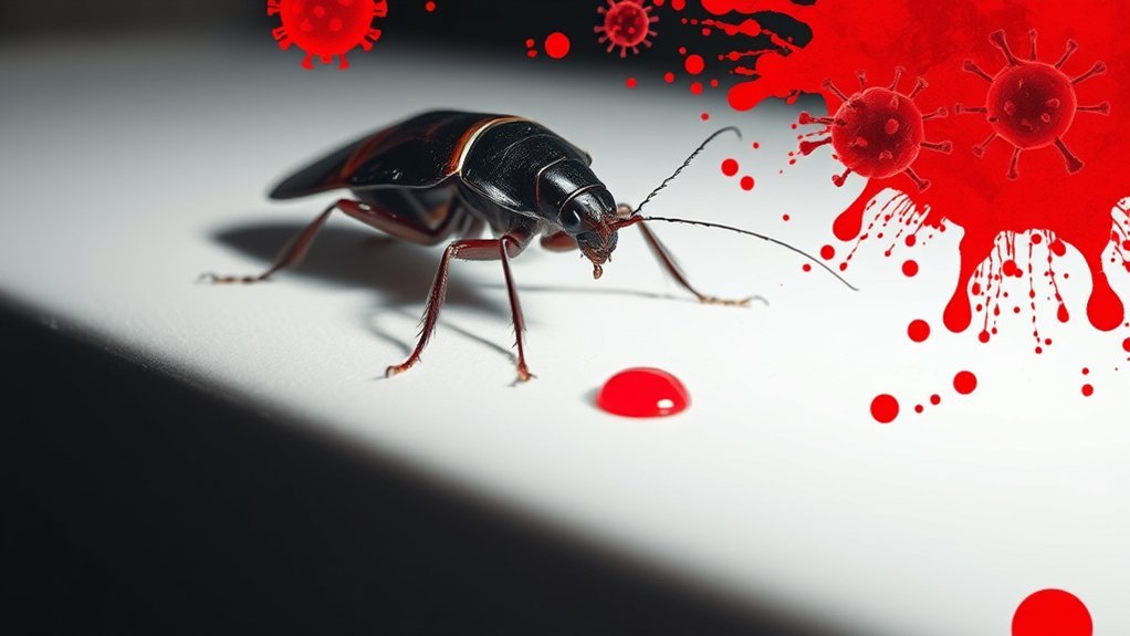 cockroach bites pose dangers