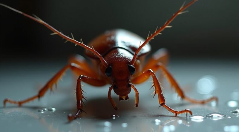 cockroach bites rarely fatal