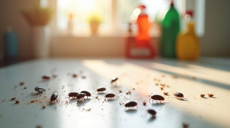 cockroach droppings health risks