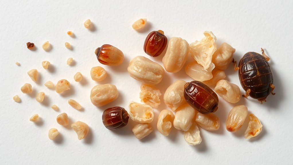 cockroach droppings identify species