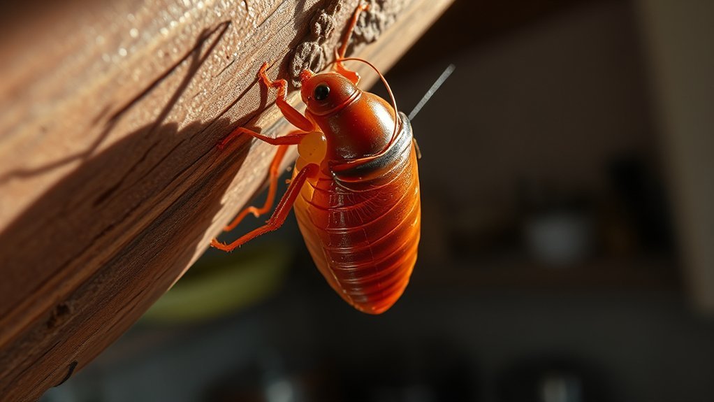 cockroach egg sack identification