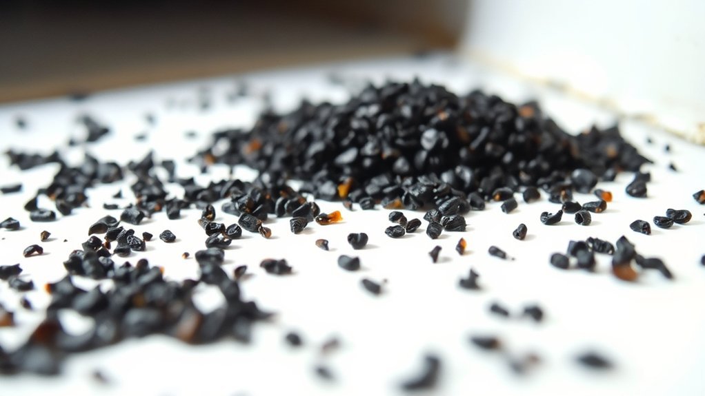 cockroach frass identification guide