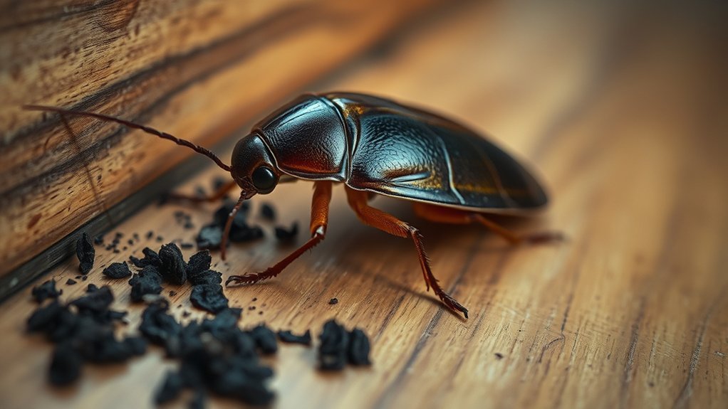 cockroach infestation warning signs