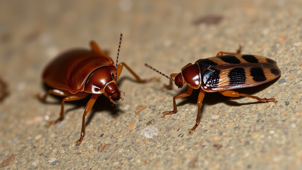 cockroach species comparison details