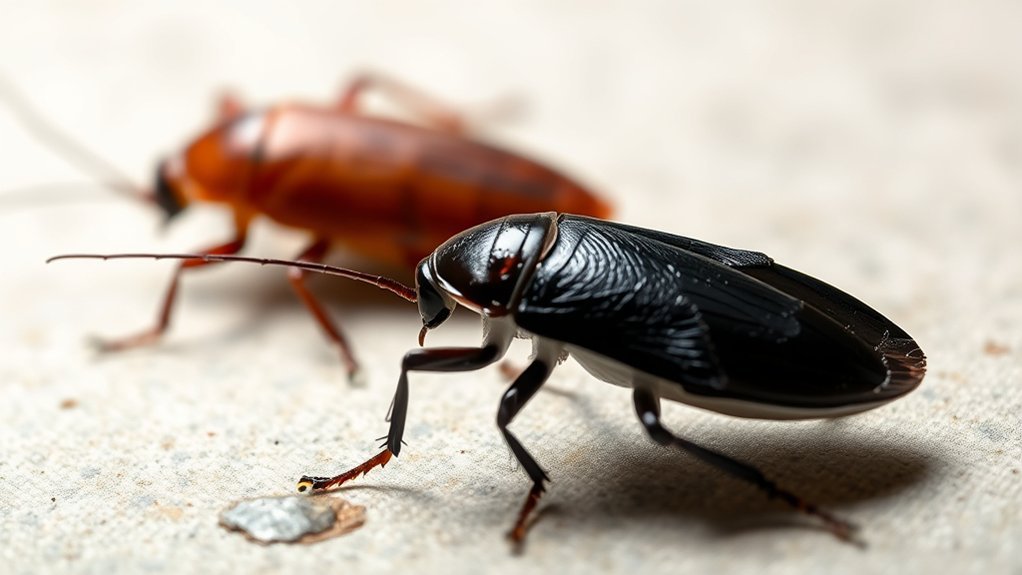 cockroach species key differences