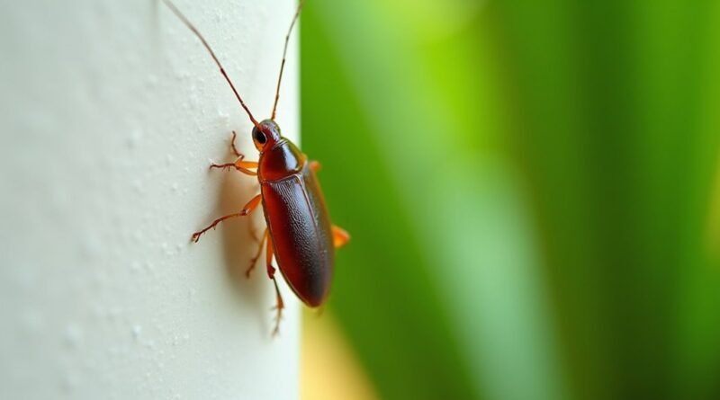 identifying small cockroach species
