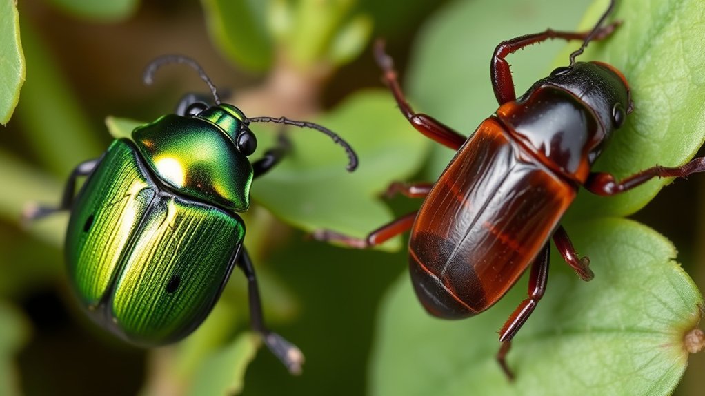 june bugs vs cockroaches differences