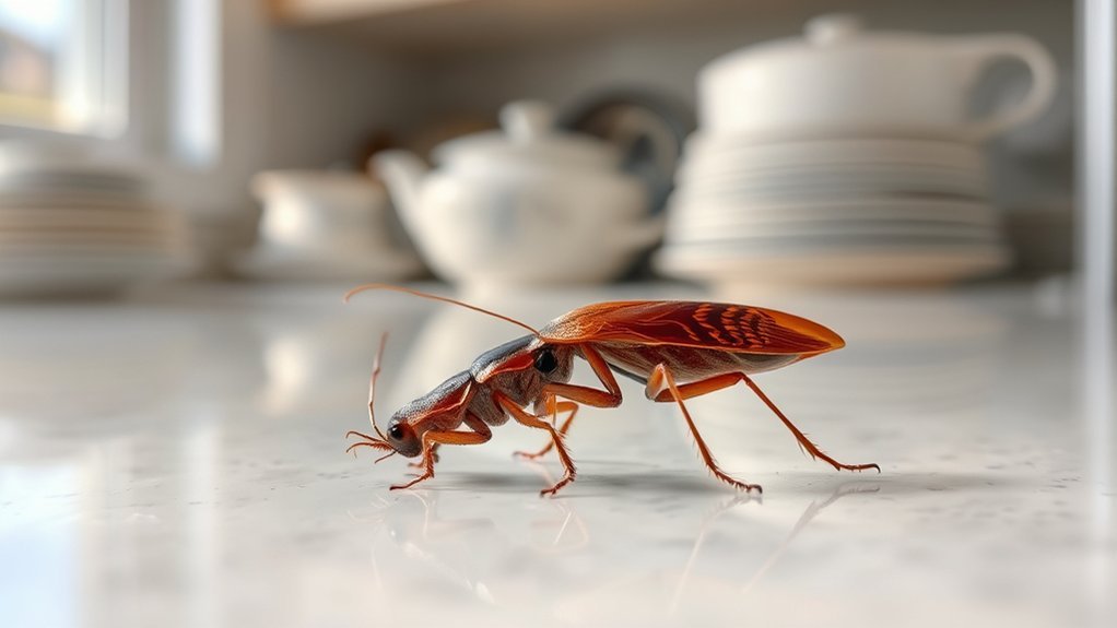 light brown striped body