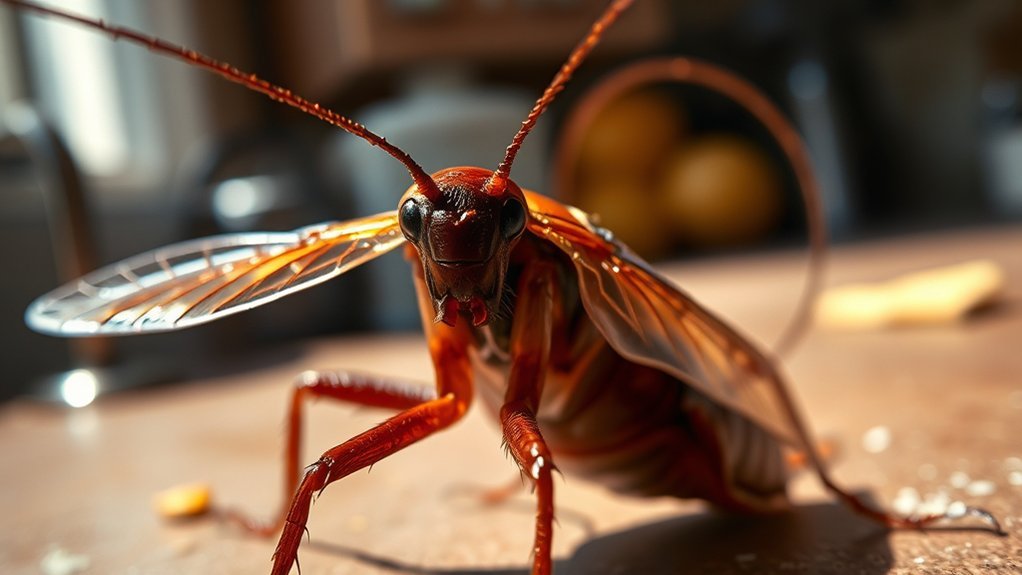 long lived invasive cockroach species