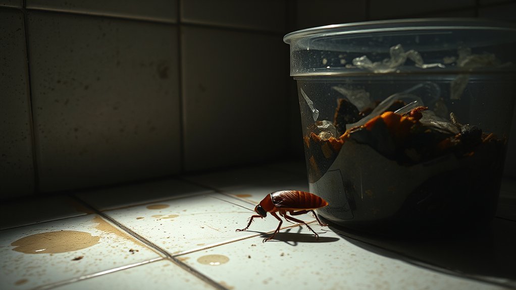 musty odor indicates infestation