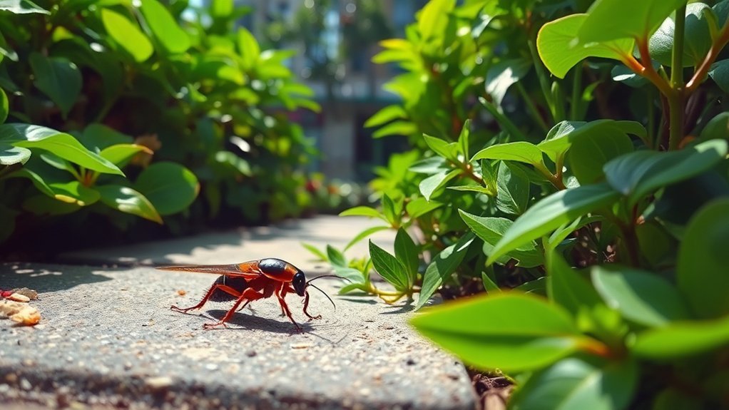 outdoor cockroaches invade homes