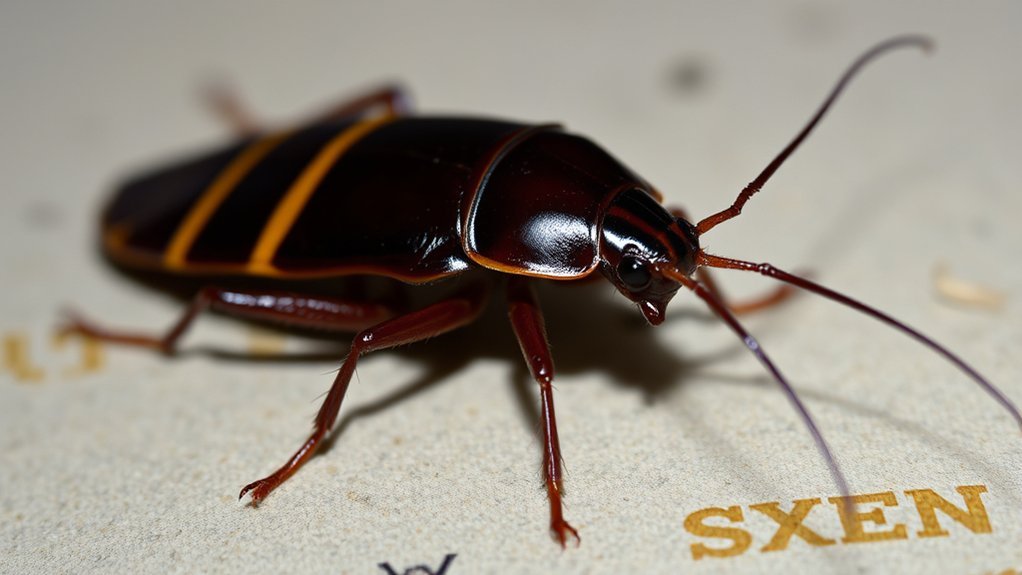 turkestan cockroach identification guide