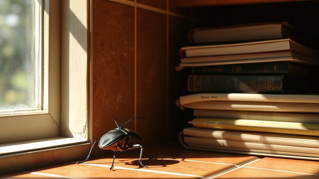 warm dark damp habitats