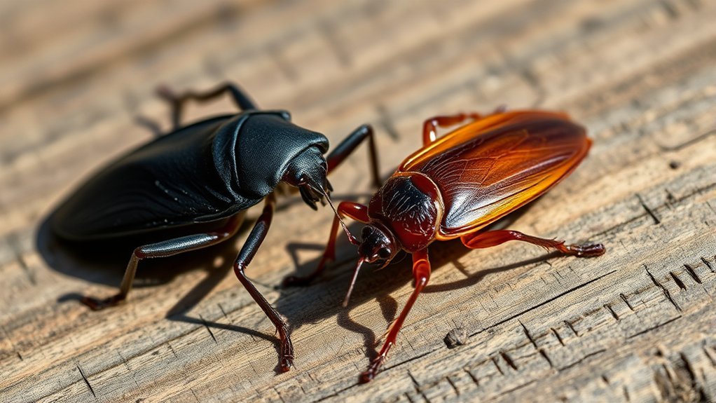 water bugs vs cockroaches