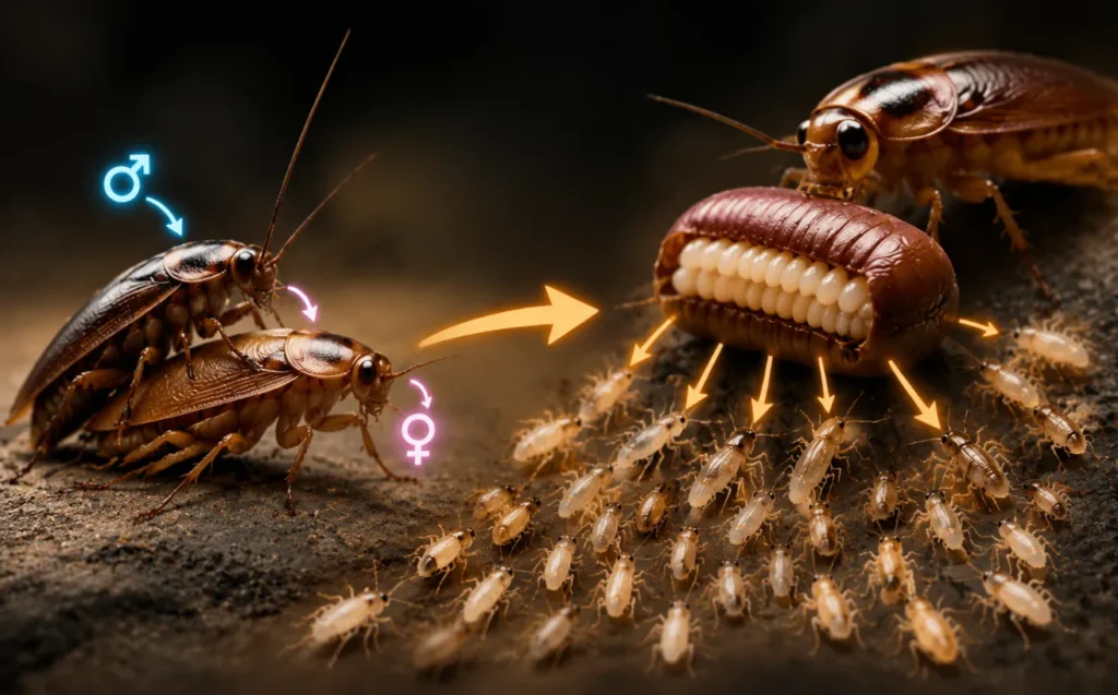 Cockroach Growing Cockroach Reproduction Facts: 10 Things That Explain Why Infestations ...