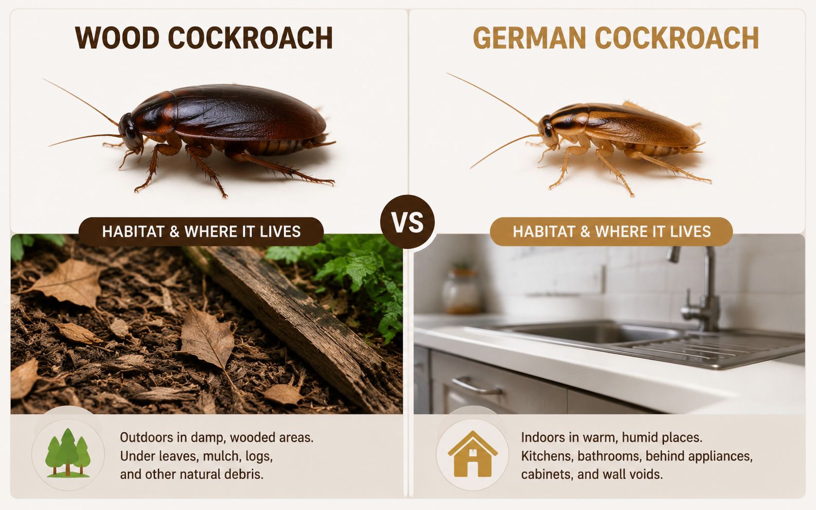 Habitat and Where Each Species Lives