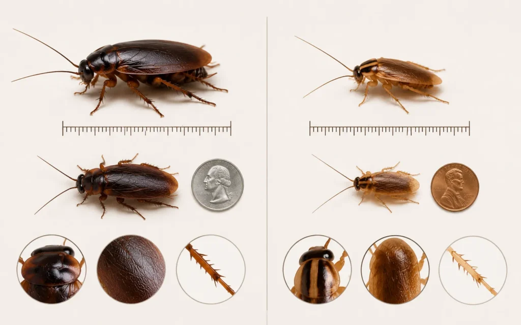 Wood Cockroach vs German Cockroach: Key Differences That Actually Matter