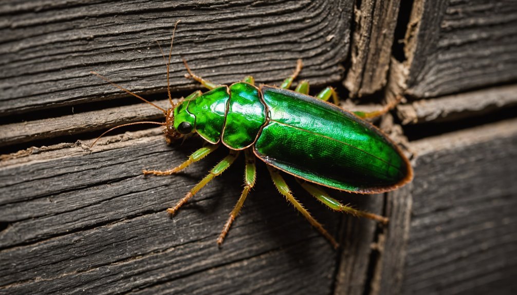 bright lights attract cockroaches