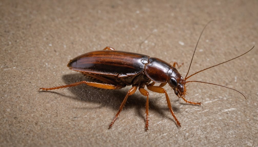 climbing cockroaches indicate infestation