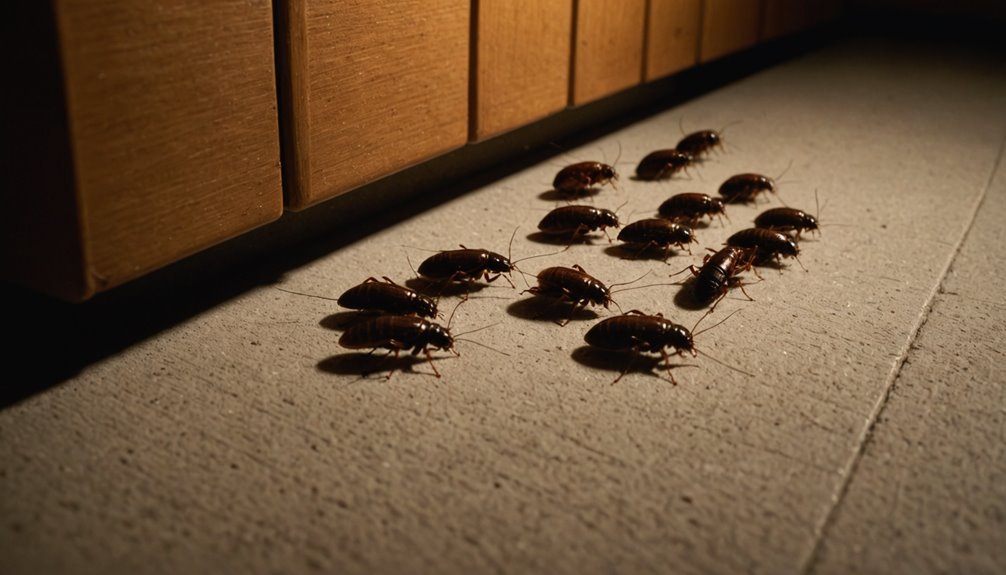 cockroach activity signals infestation