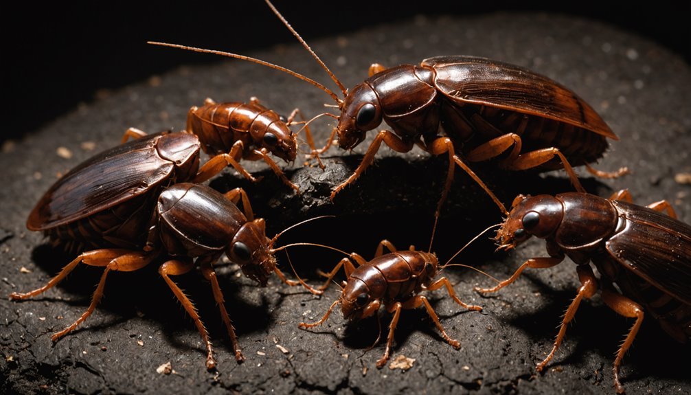 cockroach cannibalism for survival