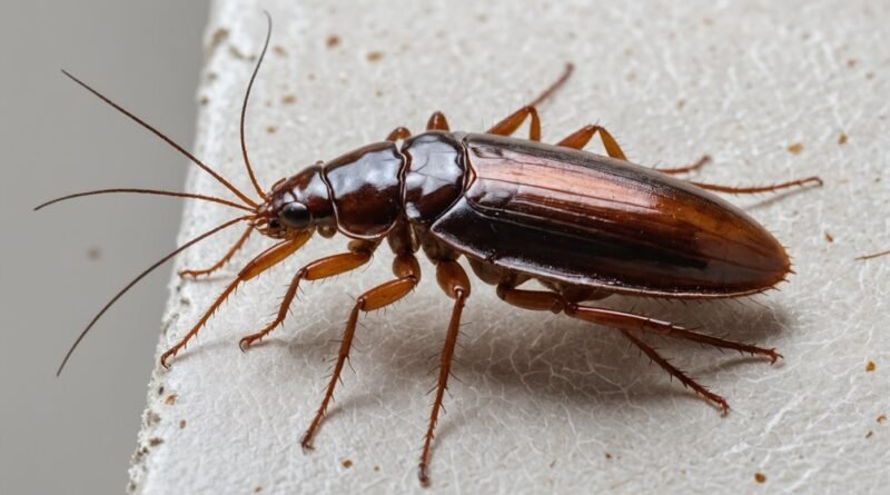 cockroaches can climb walls
