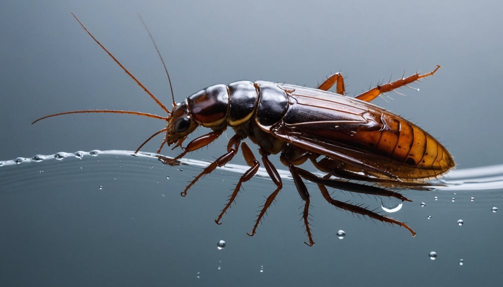 cockroaches enter through drains