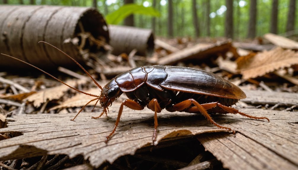 cockroaches enter through openings