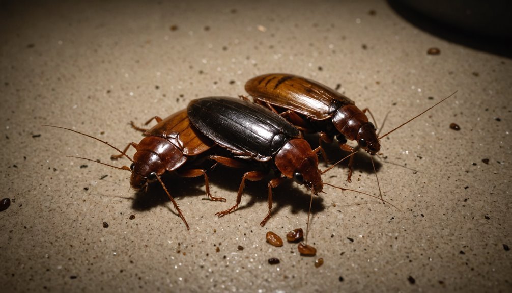 cockroaches exhibit cannibalistic behavior