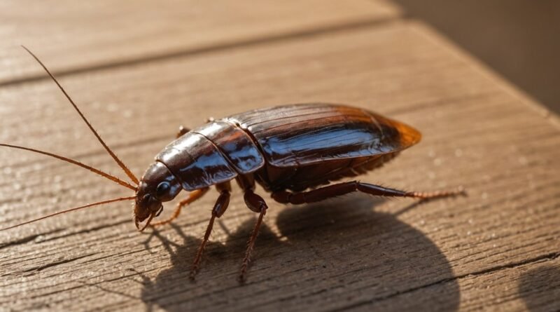 cockroaches travel distance limits
