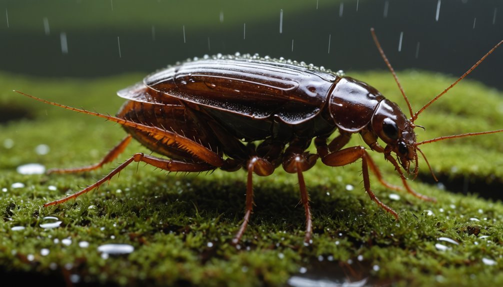 dampness attracts cockroach infestations