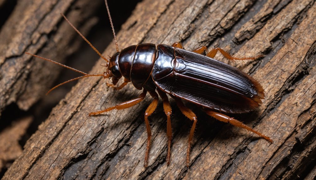 identify pennsylvania wood cockroach