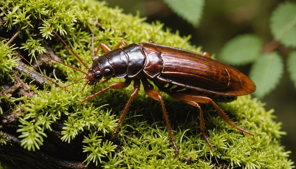 large foul smelling outdoor cockroach